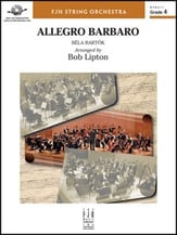 Allegro Barbaro Orchestra sheet music cover